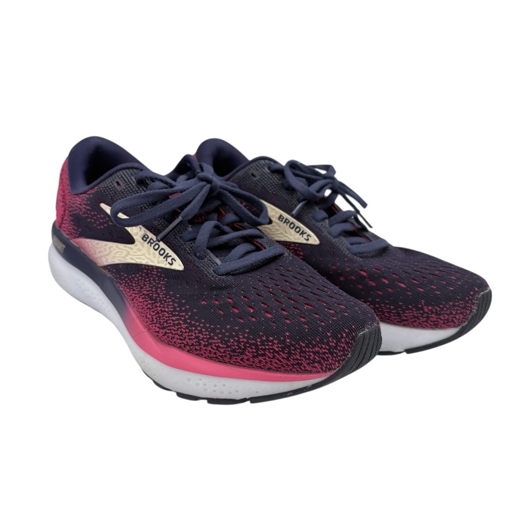 Brooks Ghost 16 Peacoat/ Raspberry/Apricot Women’s Sneakers Shoes Size 6.5D